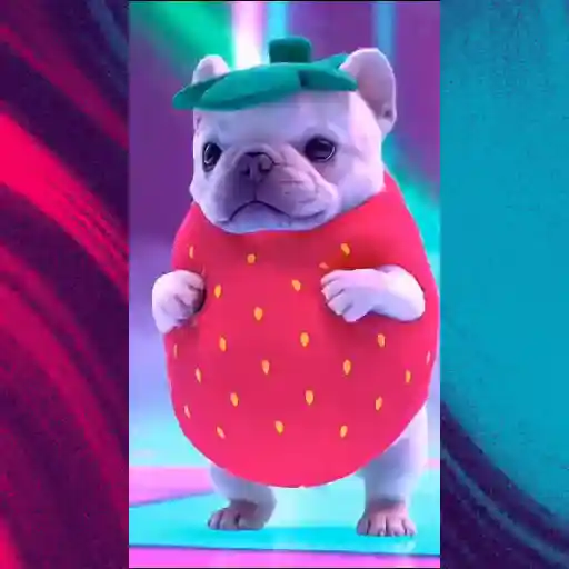 Perro Pibble 🐶 Tiktok🪩🌈 15