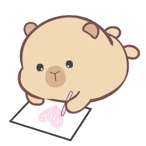 (⁠◕⁠ᴥ⁠◕⁠) Capibara Chibi 2🪵🦫 4