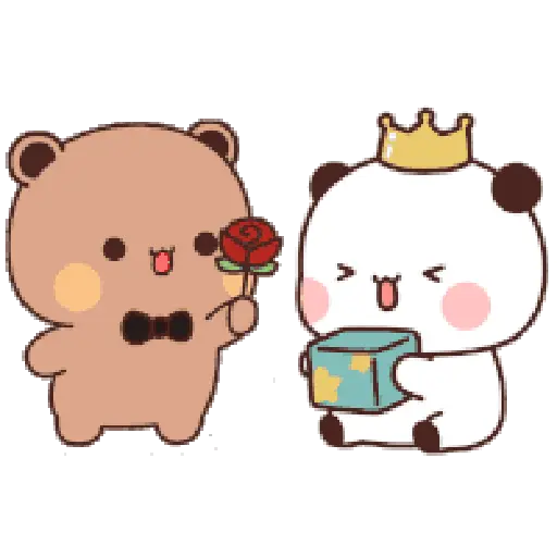 Bubu & Dudu Panda Cute 2💖 1