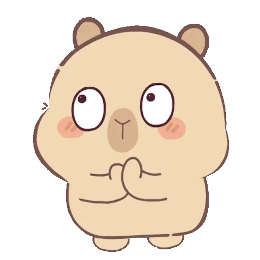 (⁠◕⁠ᴥ⁠◕⁠) Capibara Chibi 2🪵🦫 6