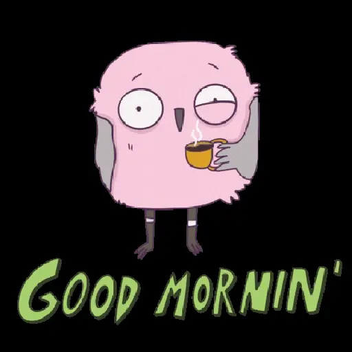 Bom dia, acorda, café - 10 16