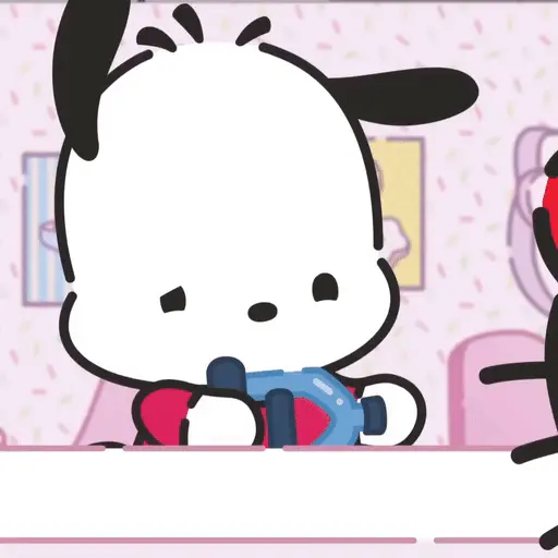 Pochacco reacciones 🐶♥️ 7