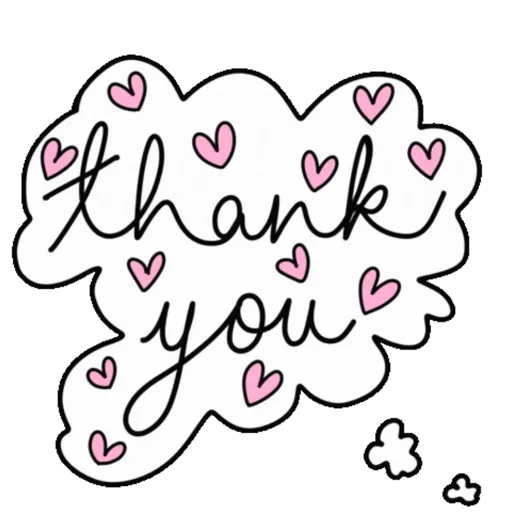 Thank you 3 13