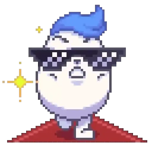 EMOJI PIXEL EGGDOG ✨❤️ 15