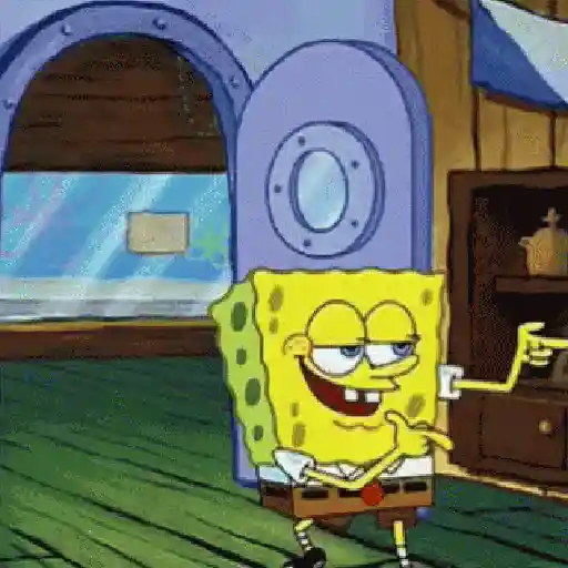 Stickers Animados Bob Esponja 5