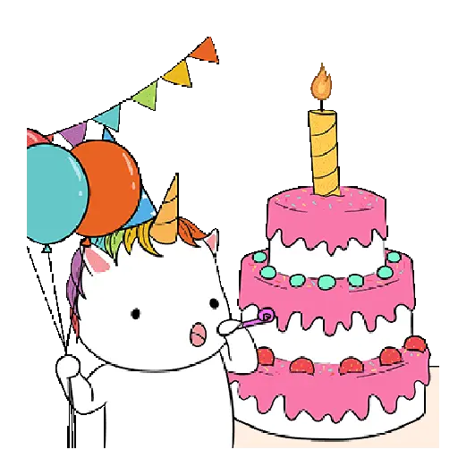 Cumpleaños🦄anim 15