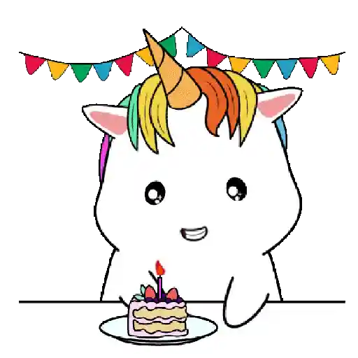 Cumpleaños🦄anim 16