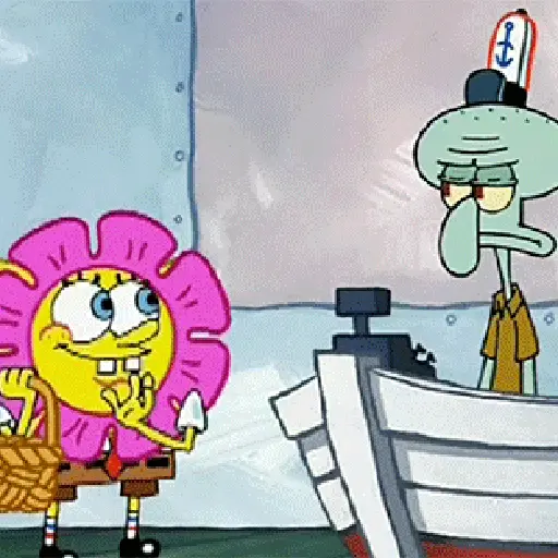 Stickers Animados Bob Esponja 8