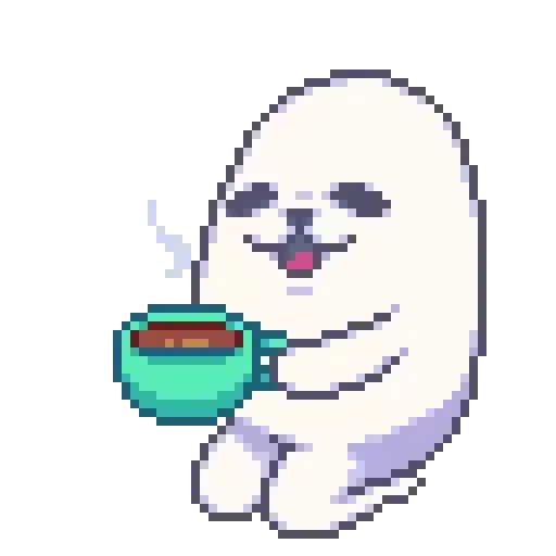 EMOJI PIXEL EGGDOG ✨❤️ 9