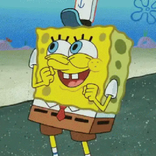 Stickers Animados Bob Esponja 6