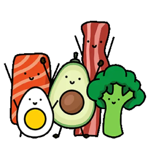 Aguacate Kawaii Animados 19