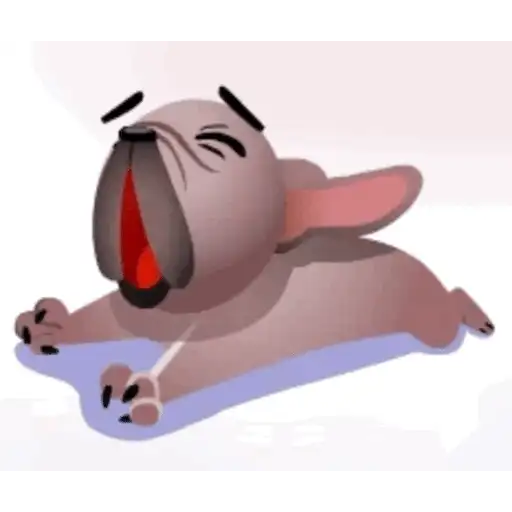 Mugsy dog animado  3