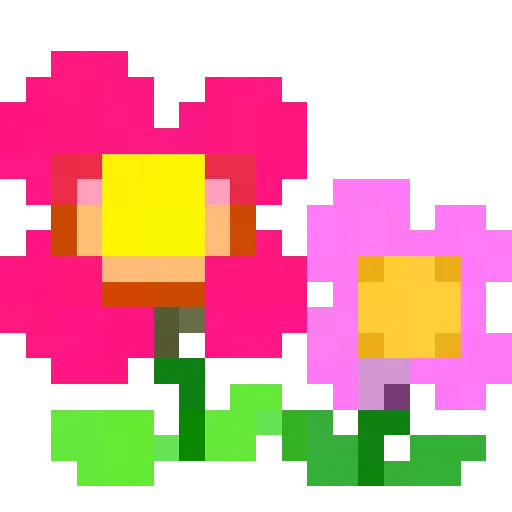 Flores pixel🌹 6