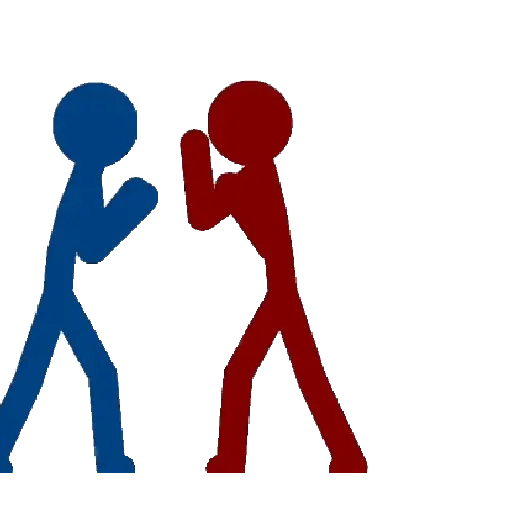 Peleando  1
