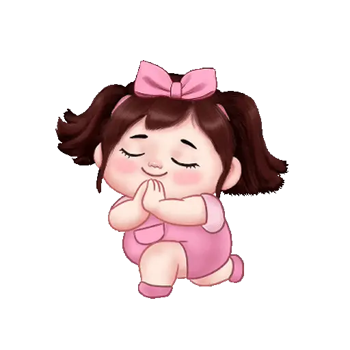 Graciosa niña chibi👧🩷💞 10