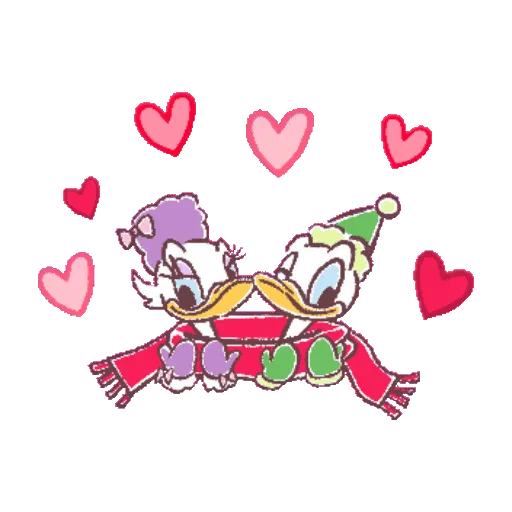 Donald&Daisy SupersizedLetters 23