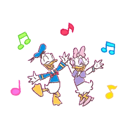 Donald&Daisy SupersizedLetters 22