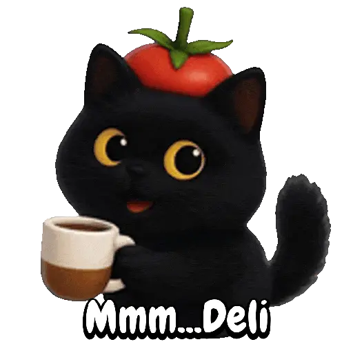 Tomate 🍅 Cat ⚫🐈‍⬛ 5