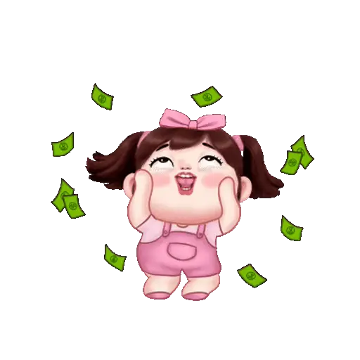Graciosa niña chibi👧🩷💞 9
