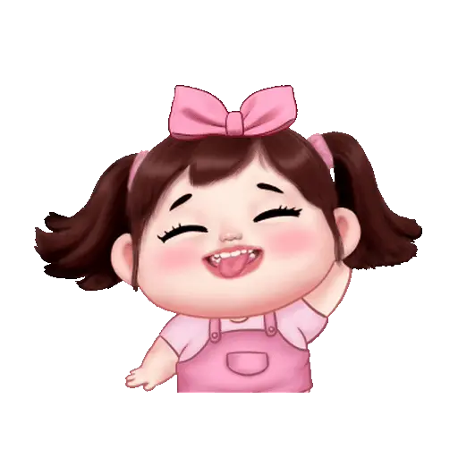 Graciosa niña chibi👧🩷💞 14