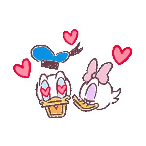 Donald&Daisy SupersizedLetters 13