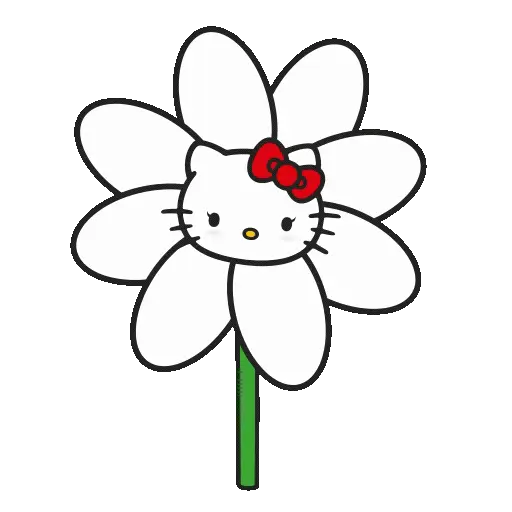 🎀 Hello Kitty Animados ♥️💙 13
