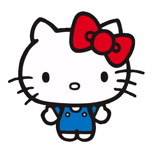 🎀 Hello Kitty Animados ♥️💙 10