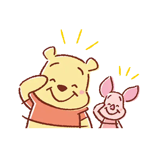 Pooh and Piglet (Lovely) 1