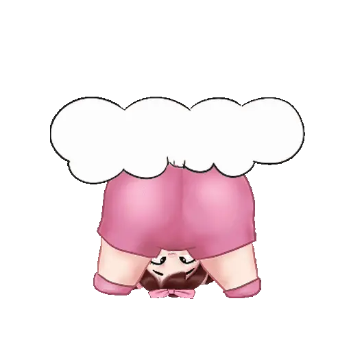 Graciosa niña chibi👧🩷💞 18
