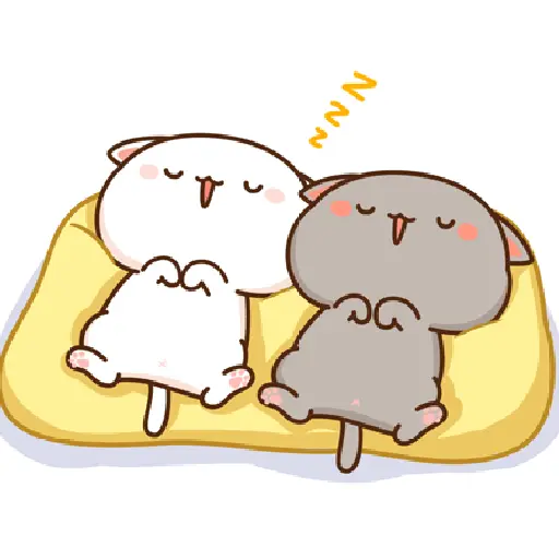 Mochi Mochi Peach Cat3 -couple 10