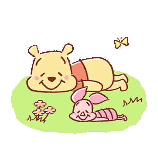 Pooh and Piglet (Lovely) 24