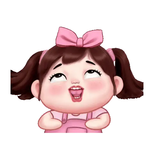 Graciosa niña chibi👧🩷💞 15