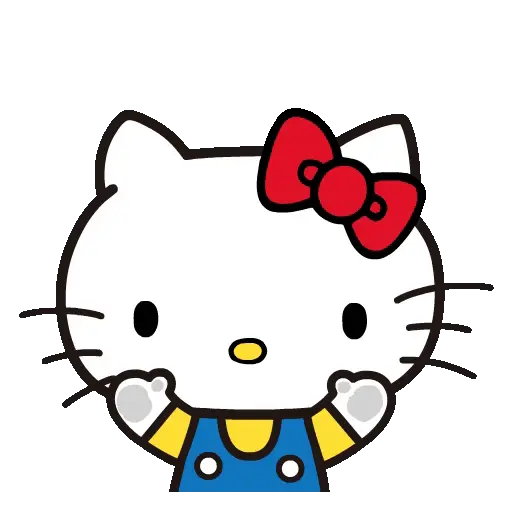 🎀 Hello Kitty Animados ♥️💙 6