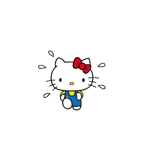 🎀 Hello Kitty Animados ♥️💙 7