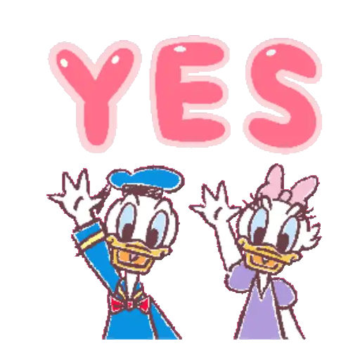 Donald&Daisy SupersizedLetters 8