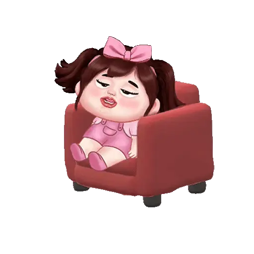 Graciosa niña chibi👧🩷💞 19