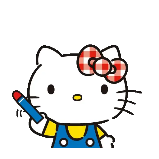 🎀 Hello Kitty Animados ♥️💙 1