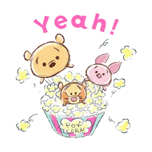 Winnie Pooh Stickers ❤️🍯 30
