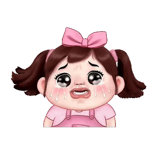 Graciosa niña chibi👧🩷💞 23
