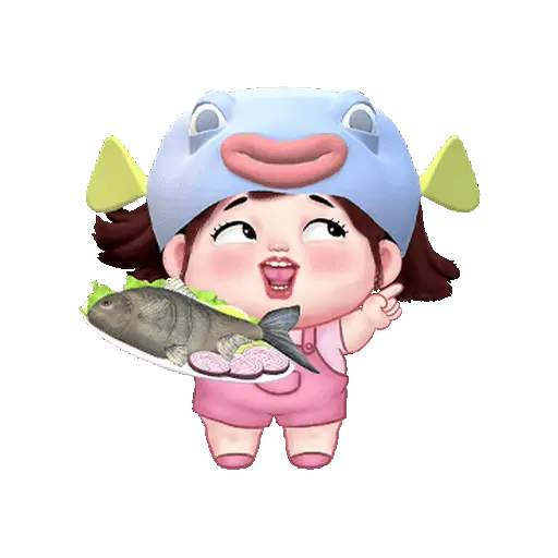 Graciosa niña chibi👧🩷💞 13