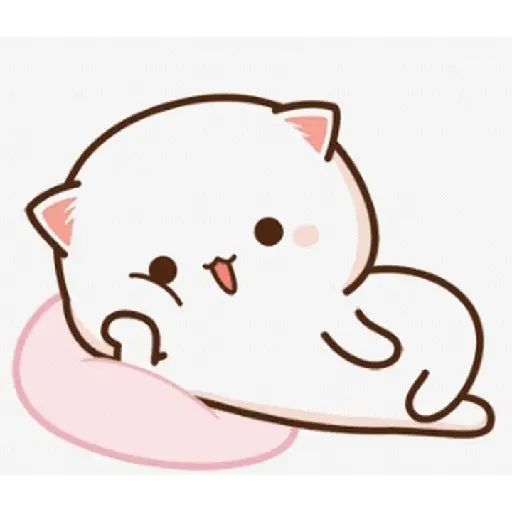Peach cat animated2 11