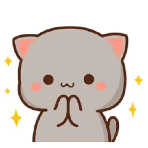 Peach cat animated2 9