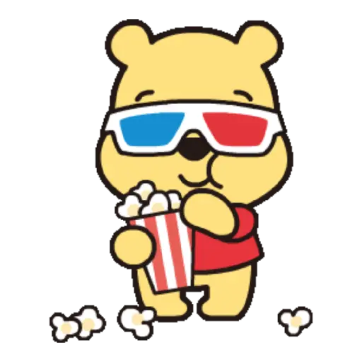 Winnie Pooh Stickers ❤️🍯 12