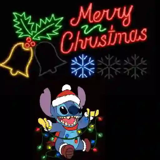 Stich Navidad  6