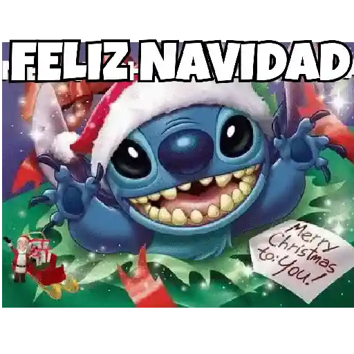 Stich Navidad  4