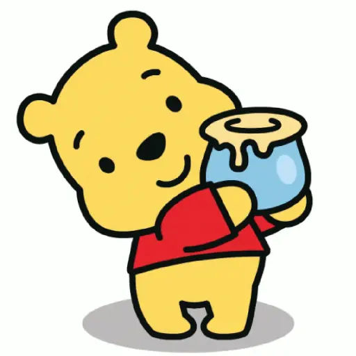 Winnie Pooh Stickers ❤️🍯 6
