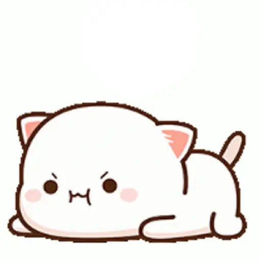 Peach cat animated2 14