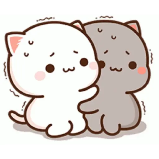 Peach cat animated2 15