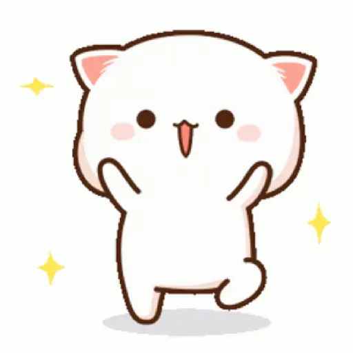 Peach cat animated2 8