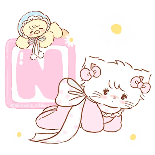 🌼 Iniciales Cute 🌼 14